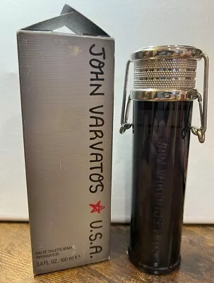 John Varvatos USA Eau De Toilette Spray 3.4 Oz For Men * New * Vintage • $47.99