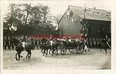 £15 • Buy Real Photographic Postcard Royal Visit To Leeds University, West Yorkshire, 1908