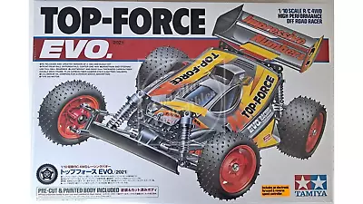 Tamiya 1/10 Top-Force EVO. (2021) 4WD Kit W/ Motor & ESC #47470 • $849.21