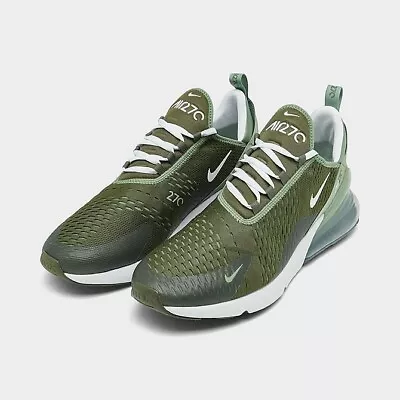 Nike Air Max 270 Medium Olive Green Shoes Mens Size US 8-13 Casual Sneakers New✅ • $140