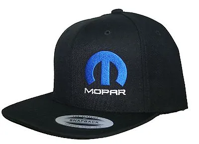 Mopar Hat Cap Flat Bill Snapback Dodge Hemi Srt RT • $27.99