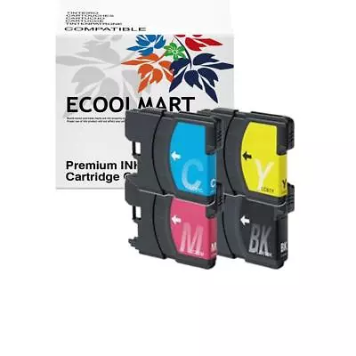 4pk LC61 Ink Cartridge Set Fits Brother MFC-490CW Printer FREE SHIPPING! • $8.48