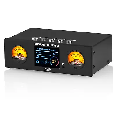 Douk C100 Digital Audio Player Hi-res Music Streamer Player Stereo Preamp DSD256 • £139.99