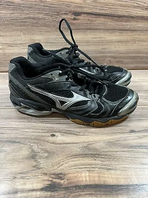 Mizuno Wave Bolt 2 Women's Size 7.5 Black Volleyball Shoes  Athletics Sneakers • $17.99