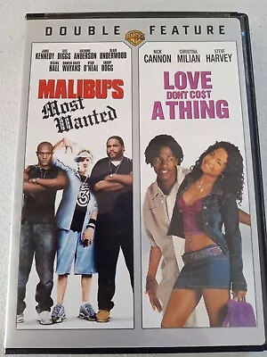 #173 Malibu's Most Wanted/Love Don't Cost A Thing DVD Comedy Double Feature • $5.84