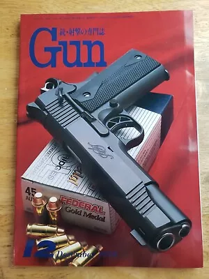 Vintage GUN Japanese Langage Import Firearms Magazine December 1996 Issue #12 • £15.83