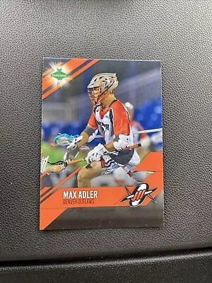 2019 Parkside Major Lacrosse League MLL Card MAX ADLER • $0.99