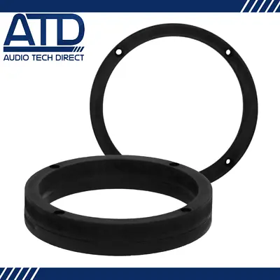 MDF Front Rear 165mm 6.5  Speaker Adaptors Rings For Volkswagen Jetta VI Lupo • £19.45