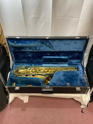 YAMAHA YTS-61 Tenor Saxophone Wind Instrument Gold W/Hard Case • £1435.18