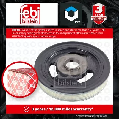 Crankshaft Pulley Fits VAUXHALL Belt 03558000 3558000 Febi Quality Guaranteed • £28.69