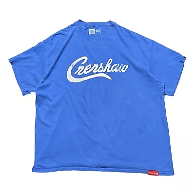 Crenshaw T-Shirt Blue Men Size 2XL The Marathon Clothing Limited Edition • $13