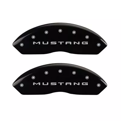 MGP 4 Caliper Covers Engraved Front 2015/Mustang Engraved Rear 2015/Bar & • $299