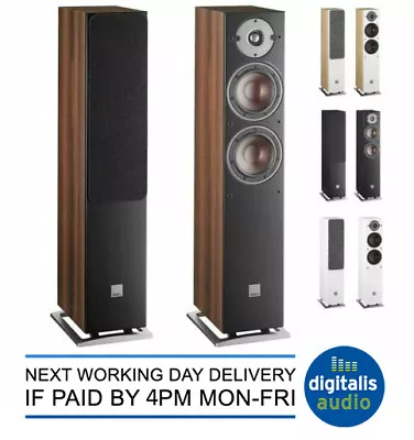 Dali Oberon 7 Floorstanding Speakers In Black WhiteLight Oak Or Walnut • £1149