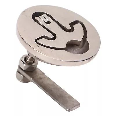 ・61x57mm Boat Cam Latch Marine Flush Hatch Pull Stainless Steel Silver Yacht Har • $22