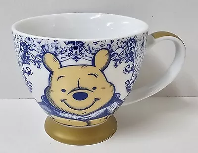 Disney Winnie The Pooh Reject Shop Coffee Mug Tea Cup Unused Gold Detail • $69.95