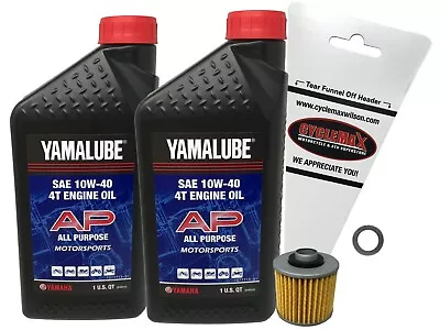 Yamaha Genuine OEM 2006-2023 Raptor 700 Raptor 700R Oil Change Kit • $38.99