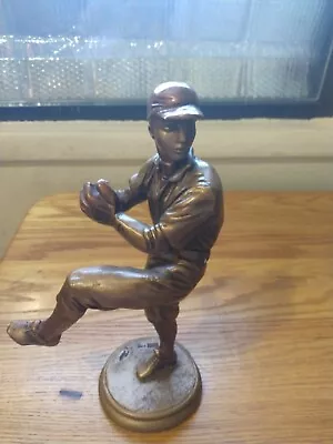 Vintage 1992 Austin Sculpture Bronze “The Knuckleballer” Baseball Figure Danel • $65