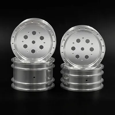 Yeah Racing Aluminum CNC Rim Set For Tamiya HotShot & II / Super HotShot / Bo... • £56.69