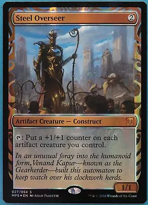 Steel Overseer FOIL Masterpiece Series: Kaladesh Inventions NM (442308) ABUGames • $51.99