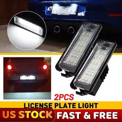 2pcs License Plate Light Lamps For Porsche Cayenne VW Touareg Bora Golf Tiguan • $13.99