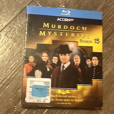 Murdoch Mysteries Season 15 New Blu-ray Boxed Set Series Detective BBC British • $44.49