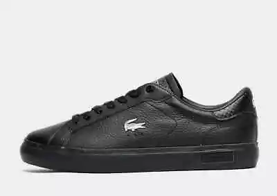 Latest Lacoste Powercourt Men’s Leather Shoes US 11 New In Box Retail $180 • $119.95
