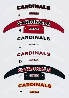 Cardinals MINI Helmet 3D Bumpers Speed Version • $13.18