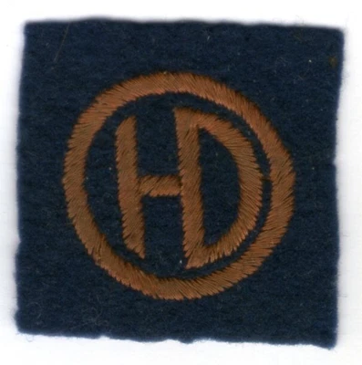 £15 • Buy Original Ww2 British 51st (highland) Division Embroidered Formation Badge