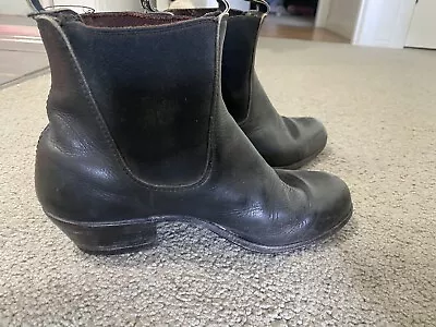 RM Williams Black Ladies Yearling Boots Size 39 • $125