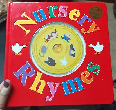 Nursery Rhymes: With Sing-Along Music CD Like New Board Book Priddy Books • $4.88