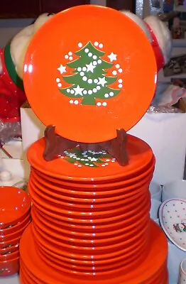 Vintage Waechtersbach Germany  CHRISTMAS TREE  Salad Plate 7.5  MULTIPLES AVAIL • $24