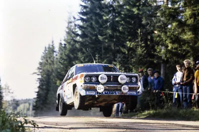 Timo Salonen Seppo Harjanne Datsun Violet GT WRC 1981 Motor Racing Old Photo 3 • $10
