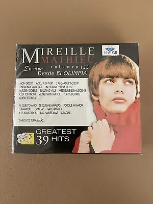 MIREILLE MATHIEU - Vol 123 -Greatest 39 Hits • $45