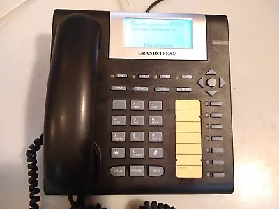 GrandStream GXP2000 IP Business Phone 4Line VOIP Display Speakerphone NO ADAPTER • $15