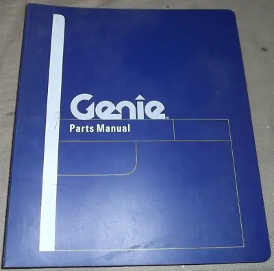 Genie Gs-2032 Gs-2632 Scissor Lift Parts Manual Book Catalog 46325 • $89.99
