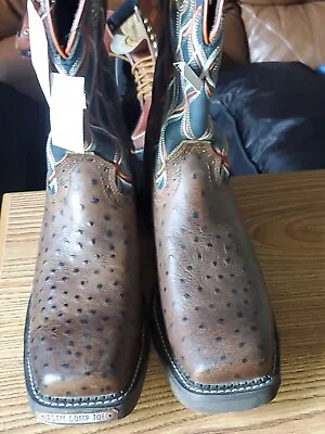 Justin Cowboy Boots  Steel Toe Size 10 B Gypsy  • $100