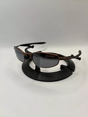 Vintage Oakley Wire 2.0 Bronze Sunglasses Very Rare Colour. Genuine Matrix • £80