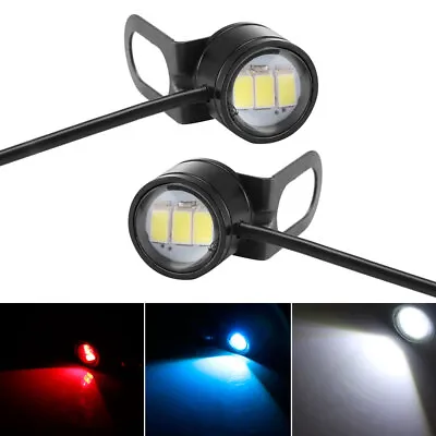 2Pcs Motorcycle Super Bright Driving Light DRL Eagle Eye LED Headlight Fog Lamp • $3.63