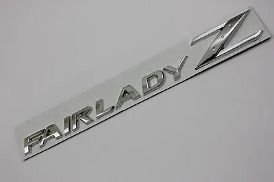 Fairlady Z Boot Badge Chrome Silver Emblem Sticker For Nissan 350Z 370Z 400Z • $20