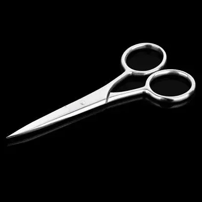 £3.49 • Buy Moustache & Beard Trimming Grooming Cutting Facial Eyebrow Nose Hair Scissor