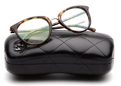 NEW CHANEL CH 3370 C.714 Petite TORTOISE EYEGLASSES   48-19-135 B40mm Italy • $615.40