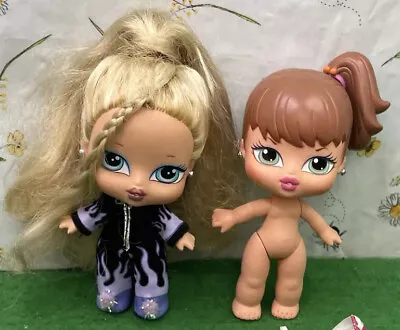 2x Bratz Babyz Dolls 2004 Rare One Clothed 5” MGA • £9.99