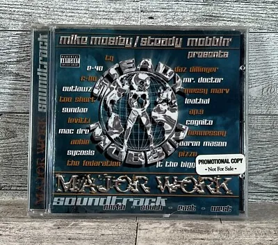 Mike Mosley Presents Major Work Soundtrack (CD Promo 2002) E-40 Mac Dre C-BO • $15.19