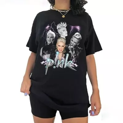 P!Nk Singer Trust Fall Album Tour Shirt P!Nk Pink Summer Carnival 2024 Shirt G • $15.99