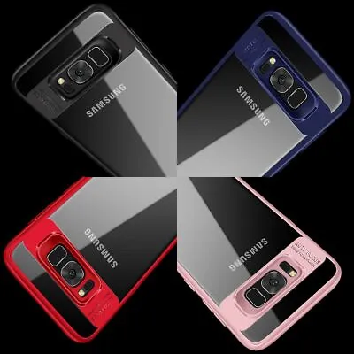 Phone Case Cover Transparent Bumper Case Frame Samsung Huawei Apple New • $28.28