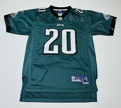 Vintage Philadelphia Eagles Brian Dawkins Jersey Reebok Stitched Youth Boy Large • $49.99