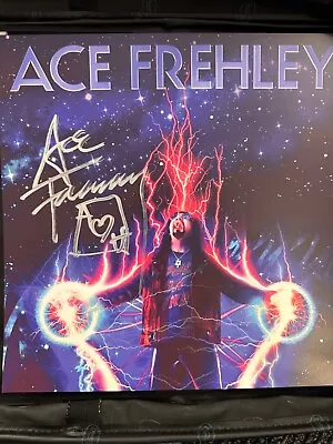 Ace Frehley 10000 Volts SIGNED Promo Flat • $55