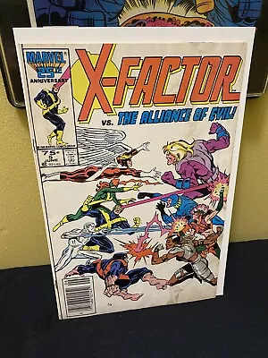 X-Factor #5 1st Cameo Appearance Of Apocalypse Newsstand Edition 1986 PICTURED • $9.95