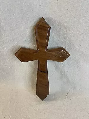 Handmade Wood (oak) Cross Display Wall Mount Decor Chapel Office Home Beautiful • $19