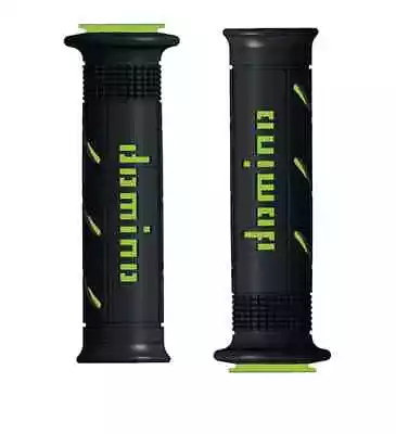 Kawasaki Z900 Domino XM2 Super Soft Grips Handlebar Grips Black + Green • £22.50